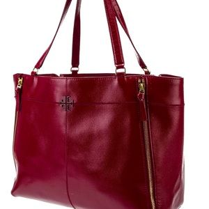 Tory Burch Patent Leather Tote Bag
